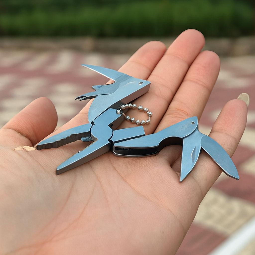 Portable Keychain Tool for Camping & Everyday Use