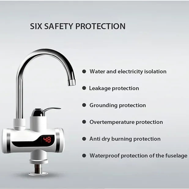 Electric Kitchen Instant Water Heater