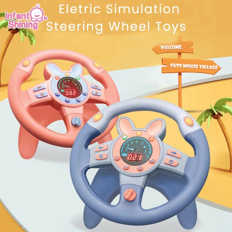 Baby Simulation Steering Wheel Toy