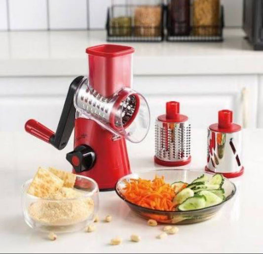 Manual Vegetable Cutter, Slicer & Grater