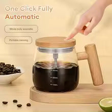 Self Stirring Coffee Mug – Electric Automatic Mixing Cup for Coffee, Milk, & Drinks